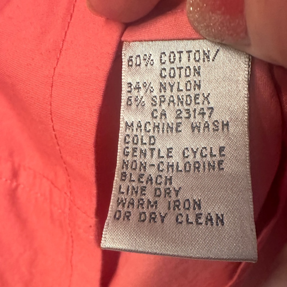 Talbots Collection Salmon Button Down Long Sleeve… - image 7